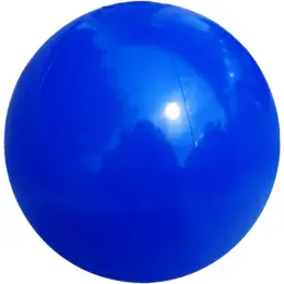 40cm Solid Colour Beach Ball Blue